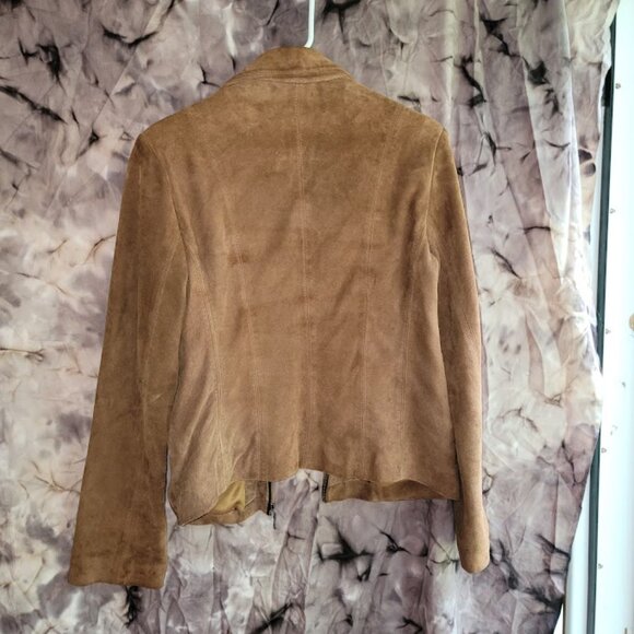 Vintage Suede Leather Jacket Butter Soft Jim and MaryLou S - Picture 2 of 4